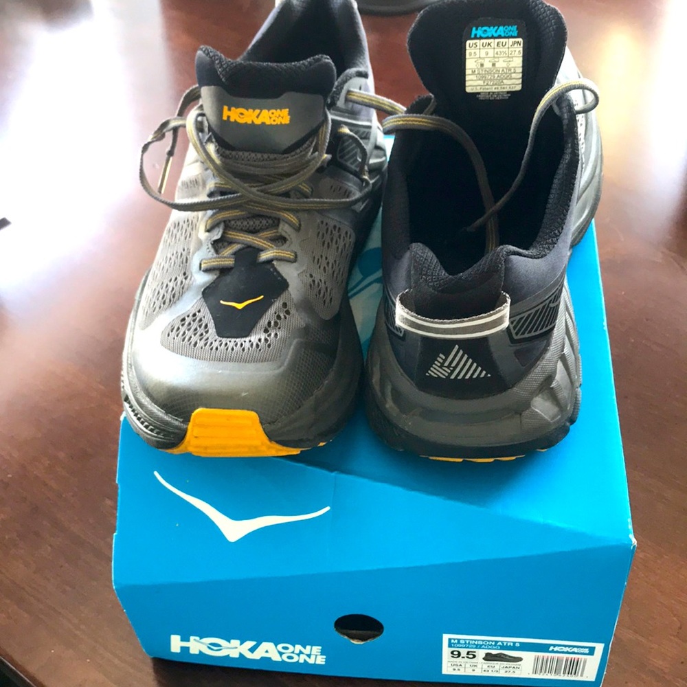 Hoka OneOne Mens Stinson ATR 5 size 9.5 US